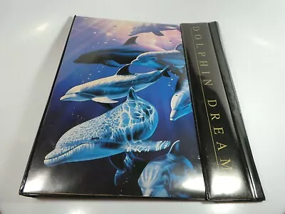 Vintage Christian Lassen Trapper Keeper Notebook 3 Ring Binder Dolphin Dreams • $119.95