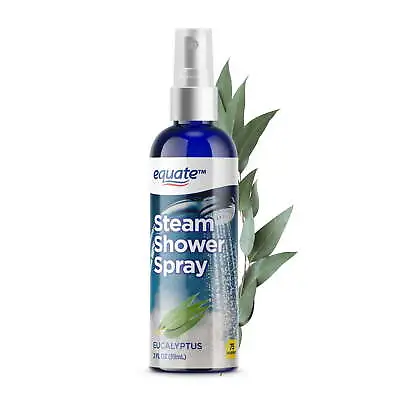 Equate Steam Shower Eucalyptus Vapor Liquid Spray For Sinus Decongestant 2 Fl Oz • $22.60