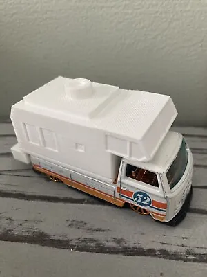 Vw Hot Wheels Camper For Vw Single Cab Bus! 1/64th Scale Camper Only Made In Usa • $18