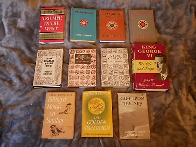 £24.99 • Buy Bundle Of Eleven Reprint Society Hardback Books, All With Original Jackets