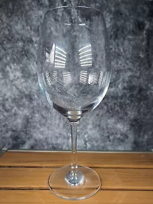 Single Large Dartington Crystal Wine Glass Signed Stamped • £6.99