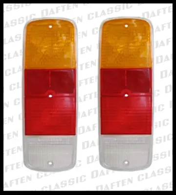 1972-79 VW Bus AMBER Tail Light Assembly PAIR Volkswagen Type 2 211945241R • $25