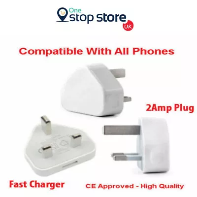 2A Plug Mains Wall Charger Mini High Quality  Adapter For Samsung IPad 12345 • £5.99