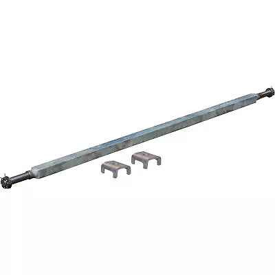 $109.99 • Buy Ultra-Tow 2000lb Cap Spring Trailer Axle 71in Hubface 55in-61in Spring Center