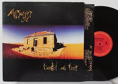 MIDNIGHT OIL  Diesel & Dust  LP (Columbia 40967 Orig ’88) VG+ New Wave • $24.99