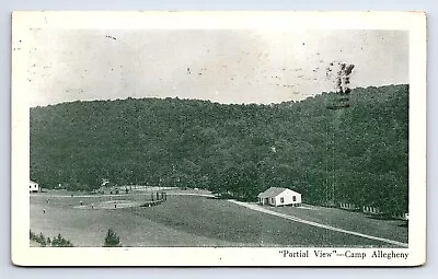 Postcard Camp Allegheny Partial Aerial View Ellwood City Pennsylvania PA • $14.75