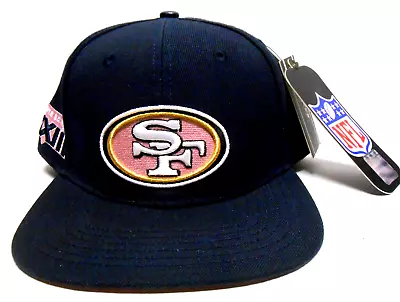 $20 • Buy Pro Standard Luxury Super Bowl XXIII NFL San Francisco SF 49ers Snapback Hat Cap