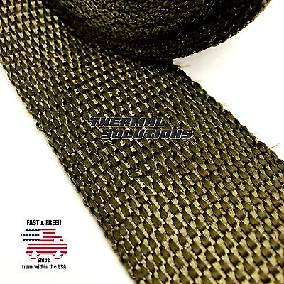 5ft/60 L 2 W Exhaust Header Turbo Manifold Pipe Lava Heat Shield Wrap Tape • $9.96