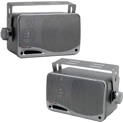 3-Way Waterproof Marine Box Speakers | 3.5  200Watts Dual Indoor Outdoor System • £52.99