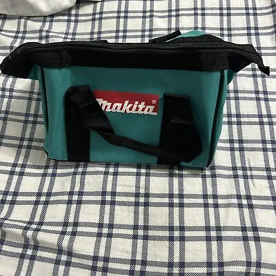 New Makita 12  Durable Heavy Duty Contractor Canvas Tool Bag With Shoulder Strap • $11.10