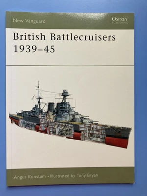 £4.50 • Buy New Vanguard No88 British Battlecruisers 1939-45