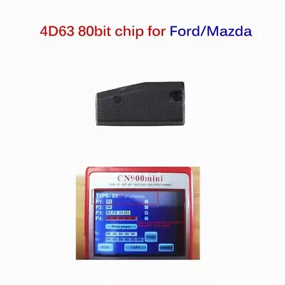 4D63 80Bit ID83 Car Key Carbon Chip Transponder Chip For Mazda For Ford • $7.11