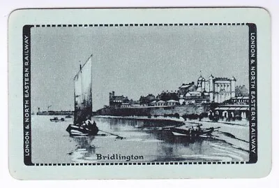 London & North Eastern Railway.Bridlington.1929 Single Playing Card • £1.50