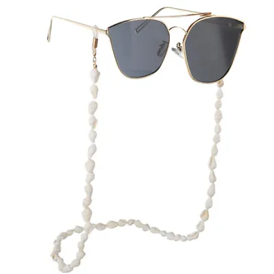 $3.34 • Buy Sunglasses Holder Chain Shell Reading Glasses Spectacle Neck Cord Metal Strap Bd