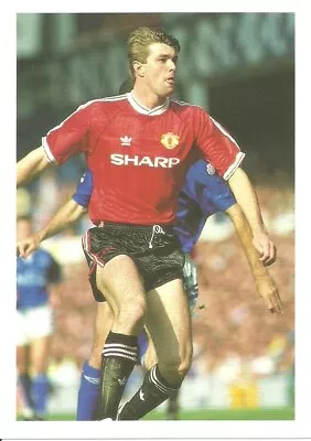 Gary Pallister - MANCHESTER UNITED - 1990's Barratt 'Great Defenders' Postcard • £1.20
