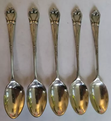 Joseph Rodgers & Sons Sterling Silver 5 Spoons Art Nouveau 1914 Sheffield Rare  • $161.03