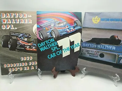 Dayton-Walther 1976 - 1979 Indianapolis 500 Magazine Booklets + Poster Indy  • $23.96