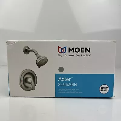 Moen Adler Shower Faucet Brushed Nickel 82604SRN • $29.99