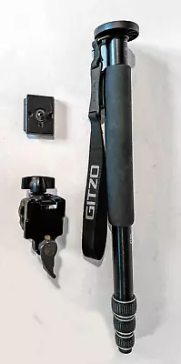 Gitzo Monopod - Model GM2341 With Manfrotto Tilt Head - Excellent Condition • $18.50