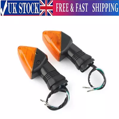 LED Turn Signal Light Indicator Lamps Bulb Fit KAWASAKI NINJA ZX-6R ZX-10R Z750S • £13.86