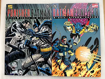 Punisher Batman & Batman Punisher #1 Lot 2 Marvel Dc Comics Crossover 1994 • £23.75