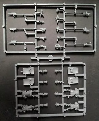 BRETONNIAN MEN-AT-ARMS POLEARMS SPRUE WARHAMMER THE OLD WORLD FANTASY No Bases • £8.99