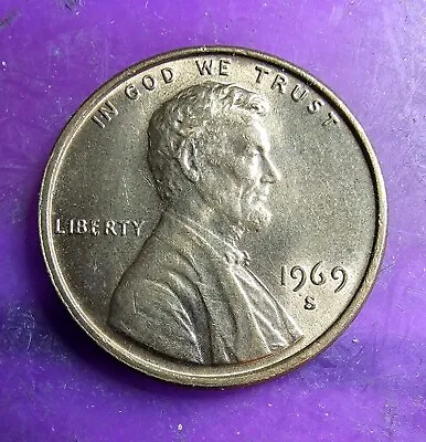 $12 • Buy 1969-S Lincoln Penny  Double Die DDO  With RPM