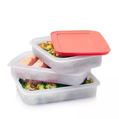 New Tupperware Freezer Mates PLUS Stackable Set Prep & Store • £19.46