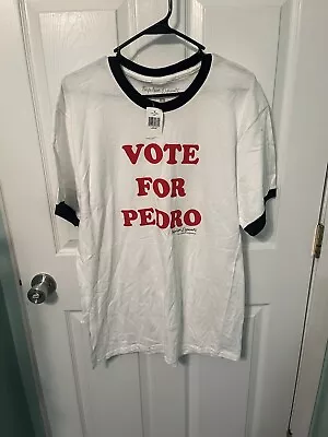 Napoleon Dynamite Vote For Pedro T-Shirt Size L • $12.99