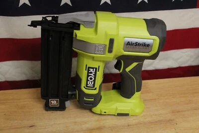 $32 • Buy RYOBI P321 ONE+ 18V 18-Ga. Cordless AirStrike Brad Nailer (Tool Only) 538