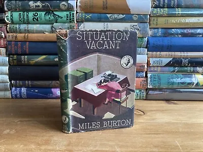 Situation Vacant - Miles Burton 1946 1st Edition Collins Crime Club • $74.60