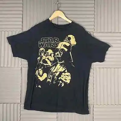 $12 • Buy Star Wars Darth Vader Empire Strikes Back Movie Vintage Style Mens XL T-Shirt