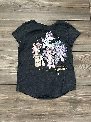 Girls Gray My Little Pony Shirt - Jumping Beans - Size 5 • $8