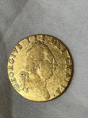 £786.55 • Buy 1787 Britain George III Gold Half Guinea 1/2G B03