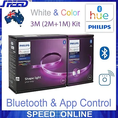Philips Hue LightStrip Plus LED Smart Light 3M (2M+1M) Kit -Bluetooth & WiFi APP • $200