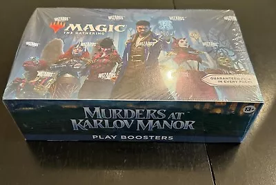 Murders At Karlov Manor Play Booster Box - MTG - Brand New Sealed • $95