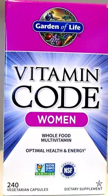 Garden Of Life Vitamin Code Women 240 Veg Caps • $57.99