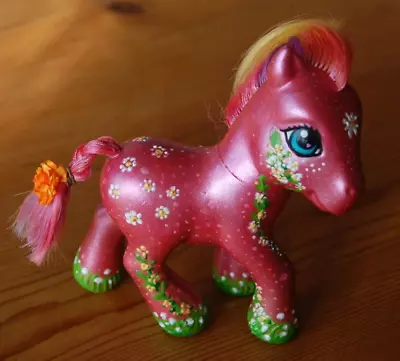 £5 • Buy CUSTOMIZED Gen 3 MY LITTLE PONY ''Petaloosa'' Floral Pearlescent Repainted Pony