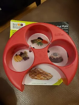Meal Measure Portion Control Plate For Weight Loss Diet Tool NEW  • $11.33