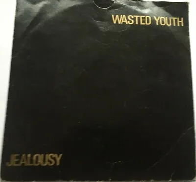 Wasted Youth Jealousy 7  Vinyl In Picture Sleeve 1980 • £5