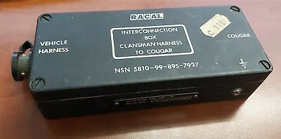 RACAL COUGAR INTERCONNECTION BOX CLANSMAN HARNESS Army Military Radio ST793446 • £34.99