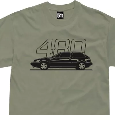 T-Shirt For Volvo 480 Fans Classic Coupe Sportscar 1.7 2.0 Turbo • $28.60