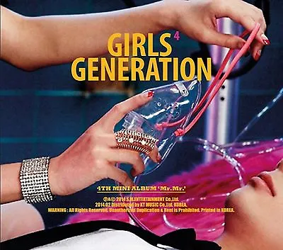 K-POP GIRLS’ GENERATION SNSD 4th Mini Album [Mr.Mr.] CD+Photobook+Sticker Sealed • $23.10