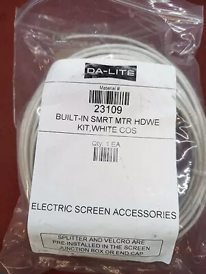 Da-Lite Built-In Smrt Mtr Hdwe Kit Electric Screen Accessories 23109 • $87.99