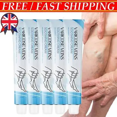 5pcs Raura Varicose Veins Cream Raura Varicose Veins Treatment Cream For Legs • £14.39