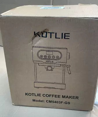 KOTLIE Espresso Coffee Machine Style Coffee/Latte/Cappuccino Machine (Used) • £76.30