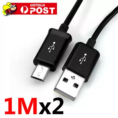 $5.85 • Buy 2x Charger Charging Cable Cord Sync USB Power For PS4 PLAYSTATION 4 CONTROLLER