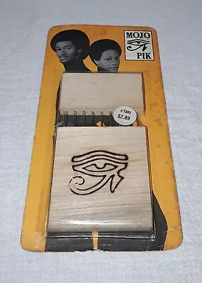 Vintage Mojo Pik Afro Comb Hair Pick Disco Mod 1970's African American Sealed  • $28.99