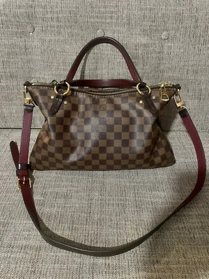 $2000 • Buy Louis Vuitton Tote Bag Lymington Damier Ebene Canvas 