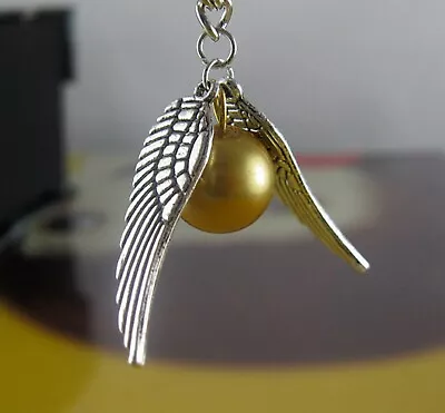 Man Women Hot Harry Potter Gold Snitch Deathly Hallows  Necklace Bracelet Ring • £4.49